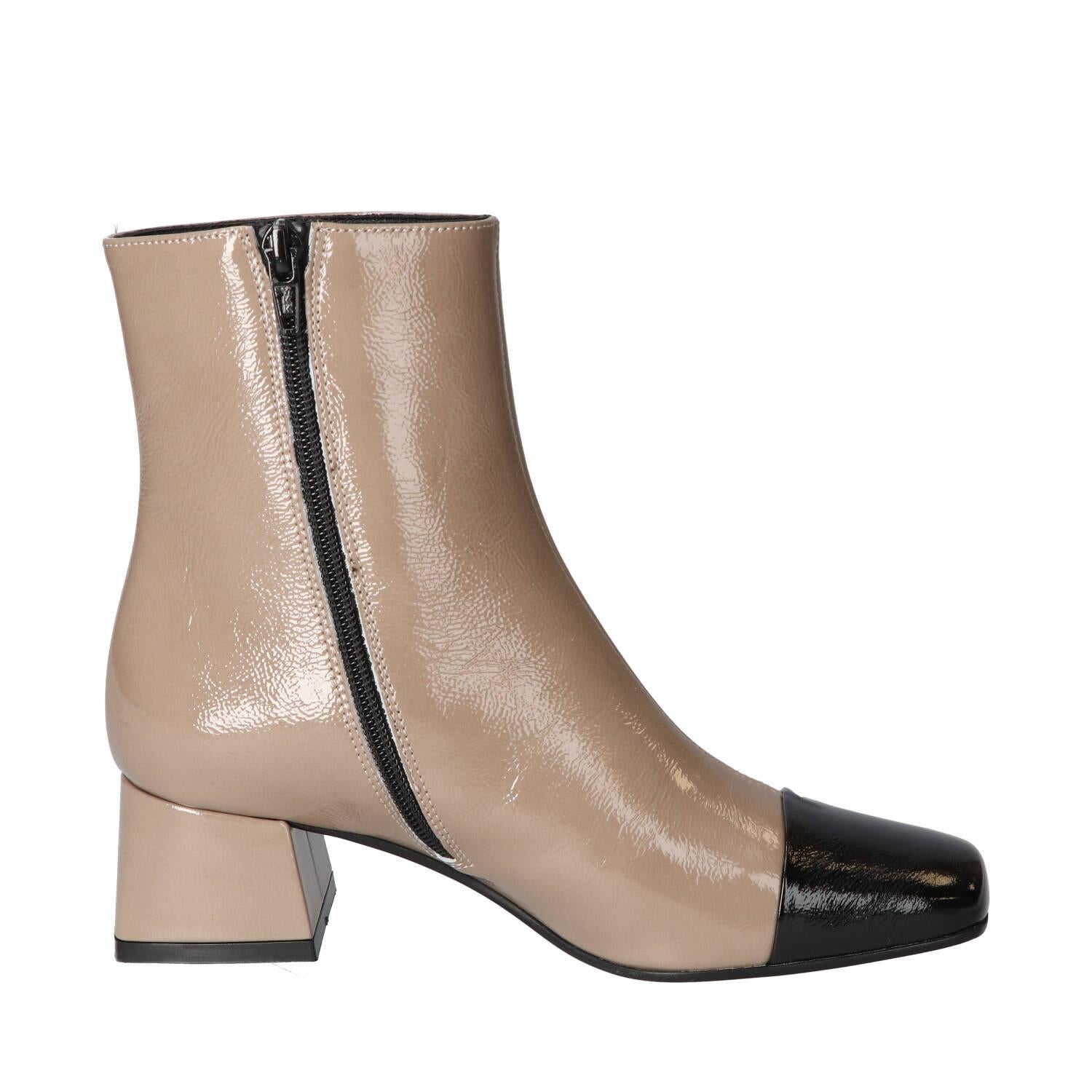 Bottines, Taupe