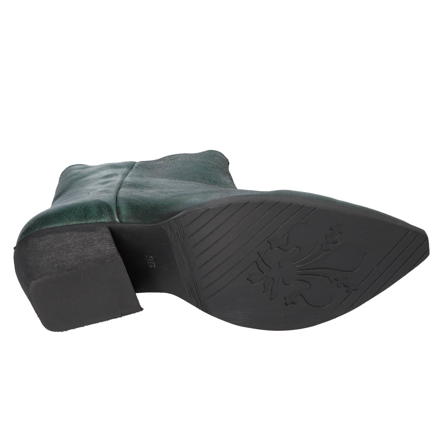 Bottines, Vert