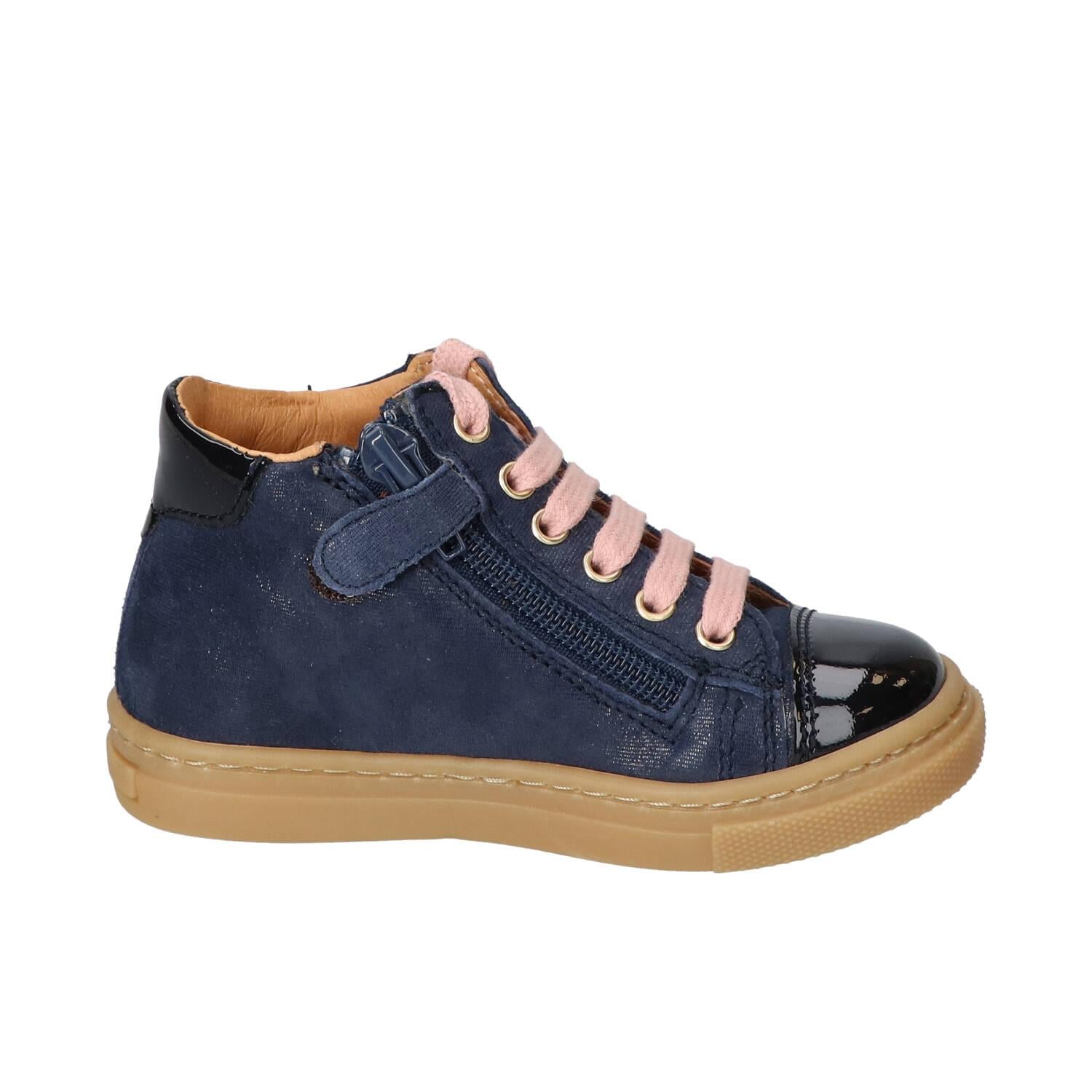 Chaussures à lacets, Bleu