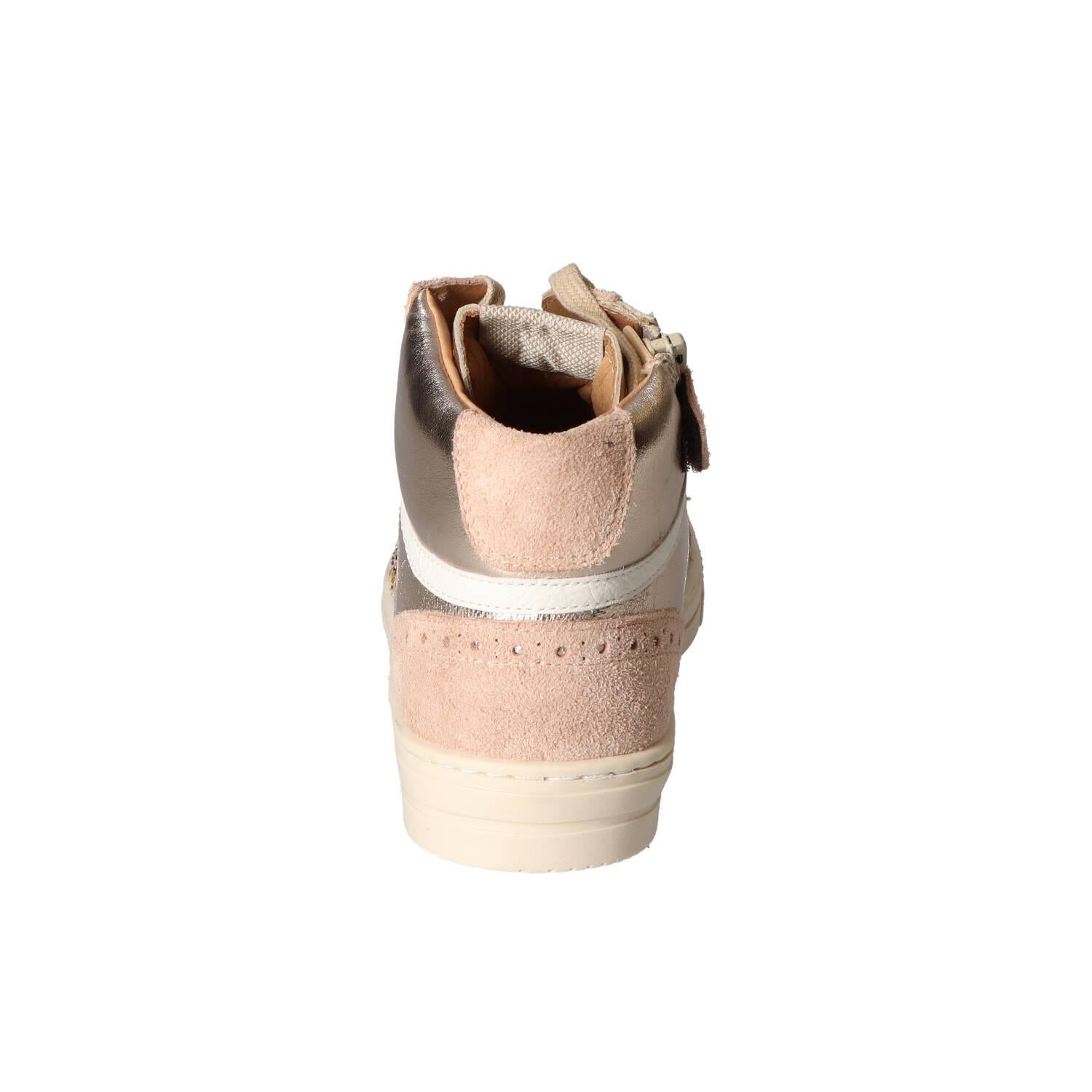 Chaussures à lacets, Doré