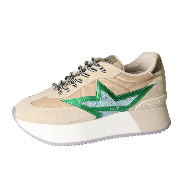 Baskets, beige clair