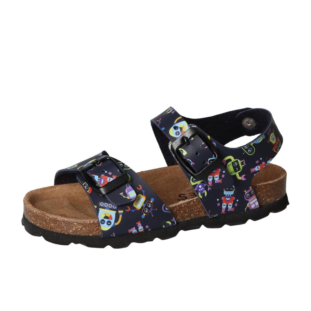 Sandales, bleu