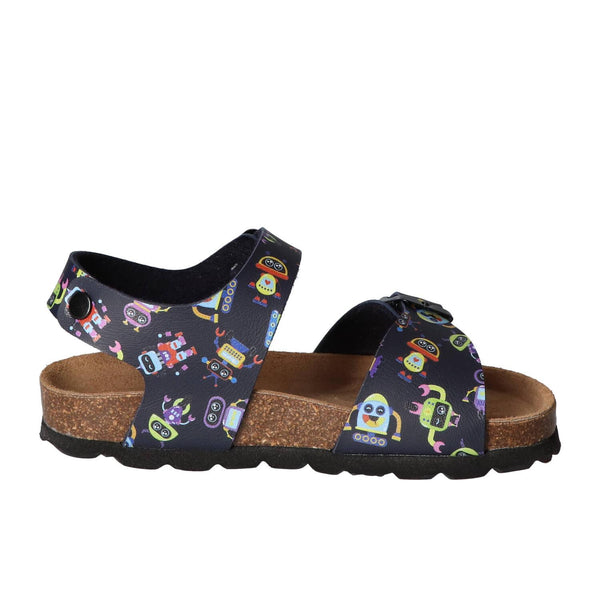 Sandales, bleu