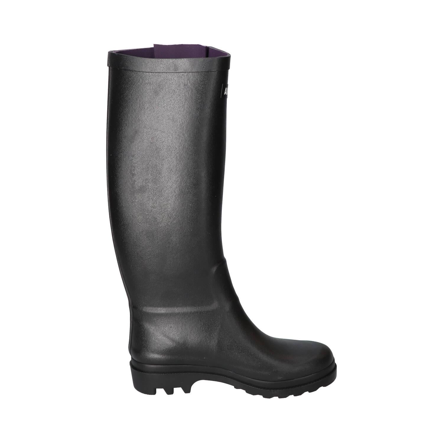 Rubber Laarzen, Zwart