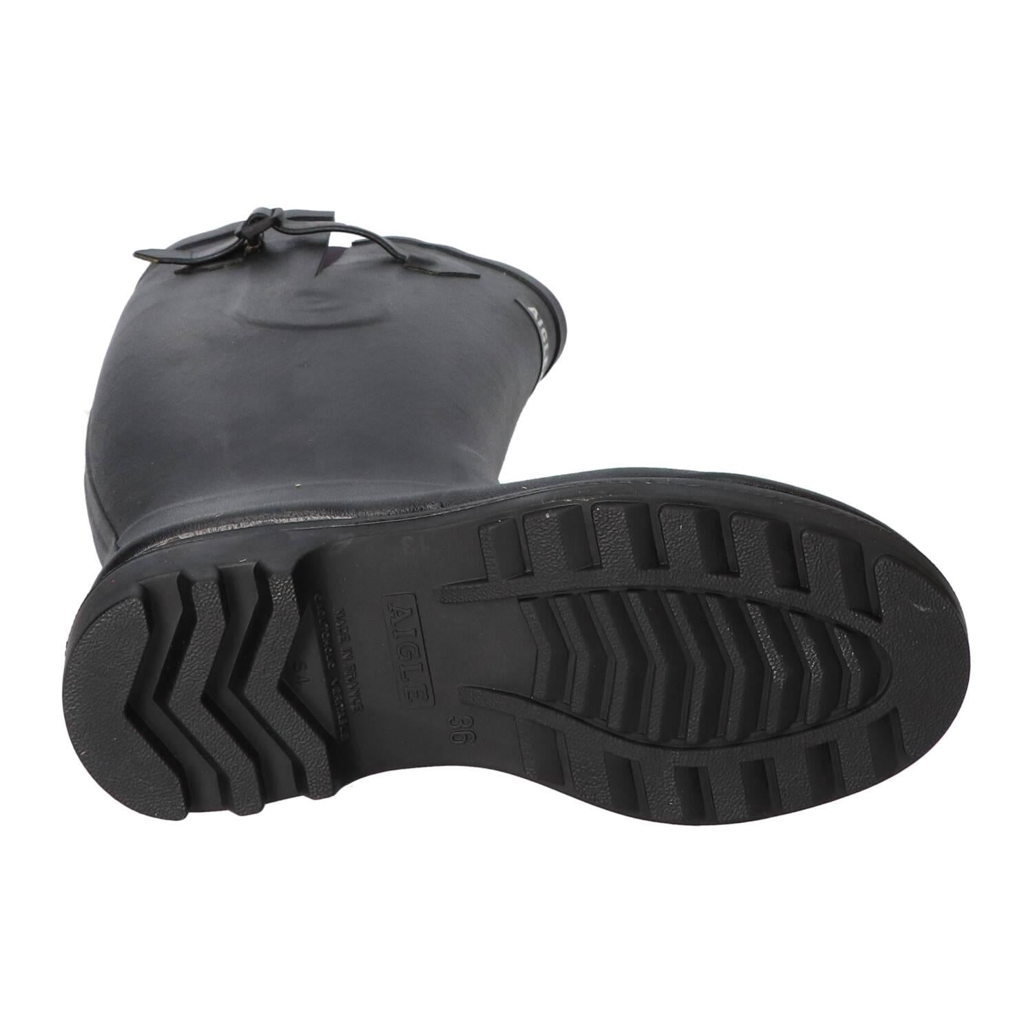 Rubber Laarzen, Zwart