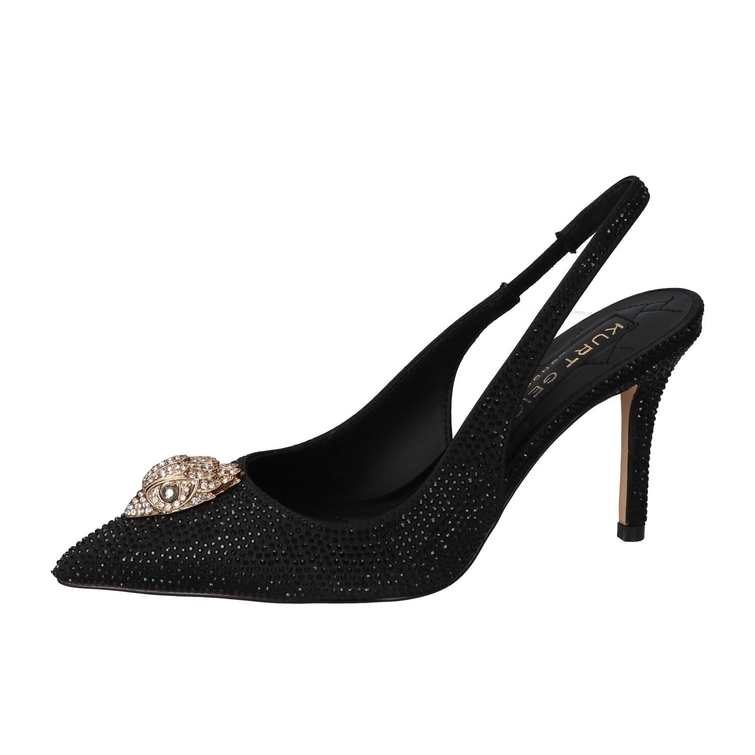 Slingback, noir