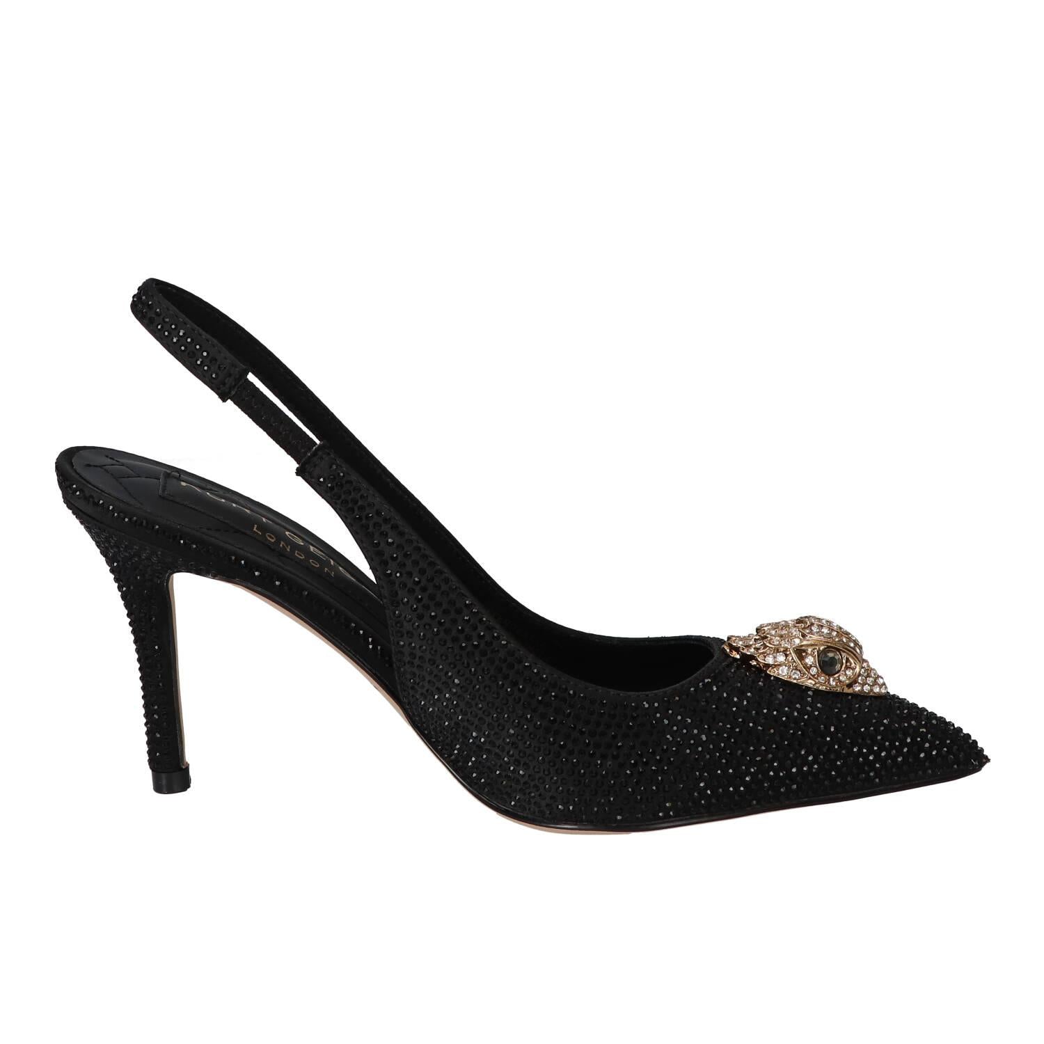 Slingback, noir