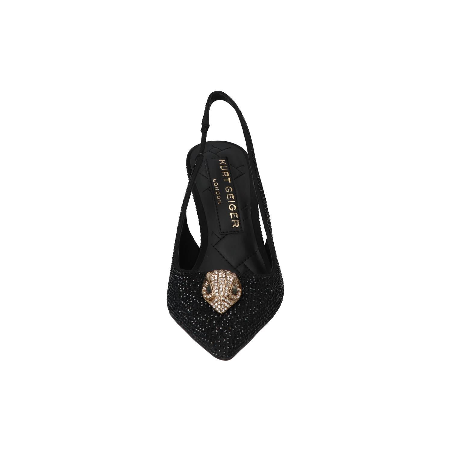 Slingback, noir