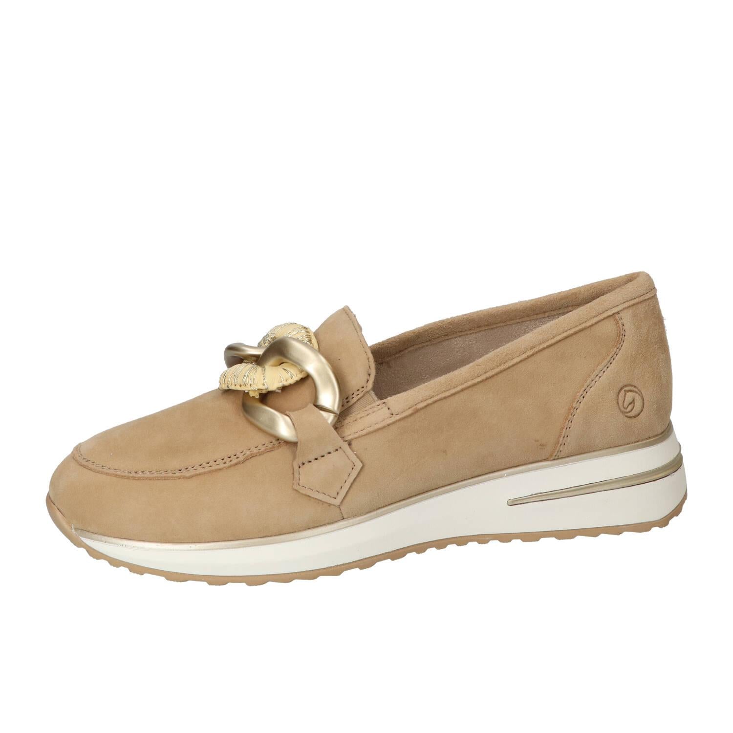 Chaussures à enfiler, Cognac