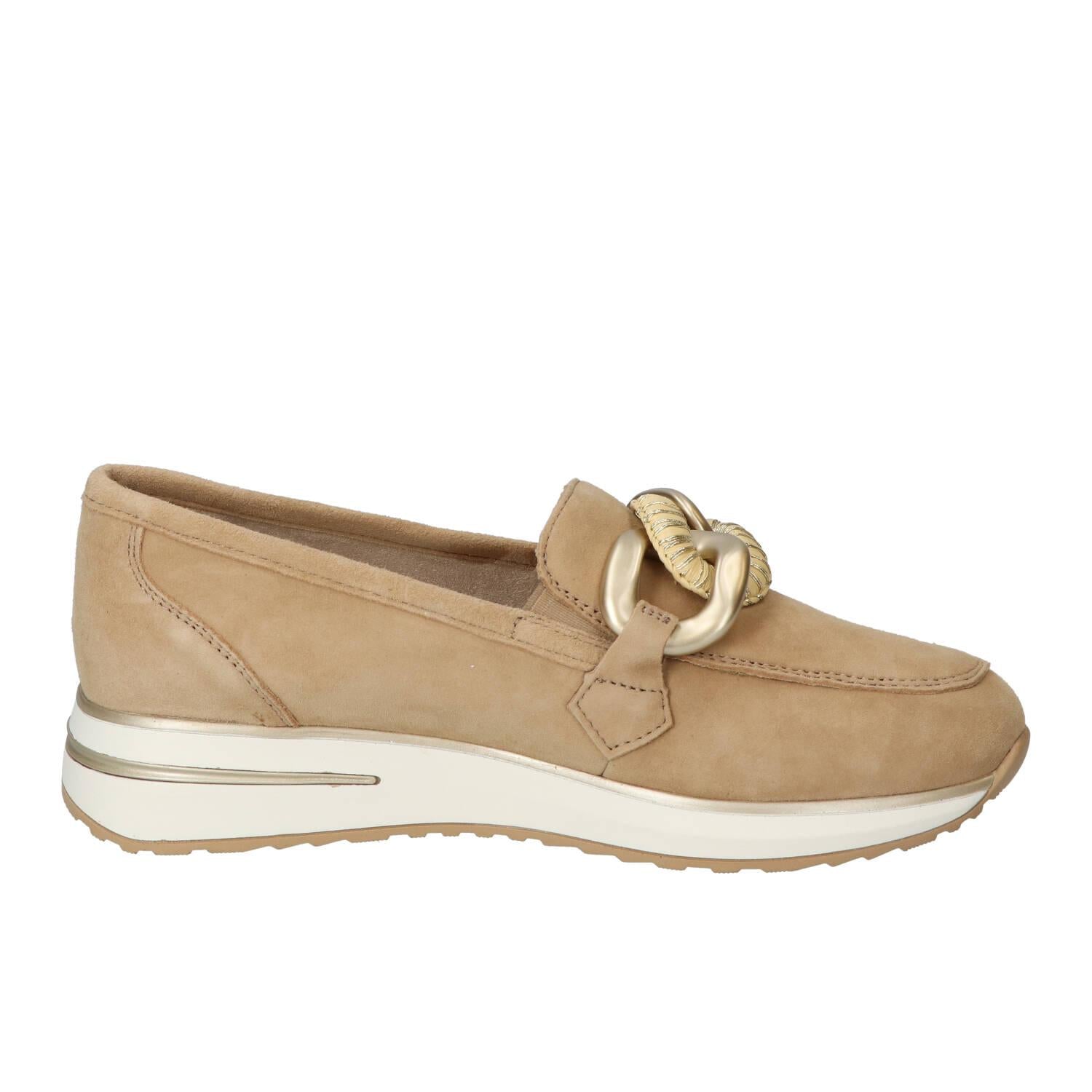 Chaussures à enfiler, Cognac