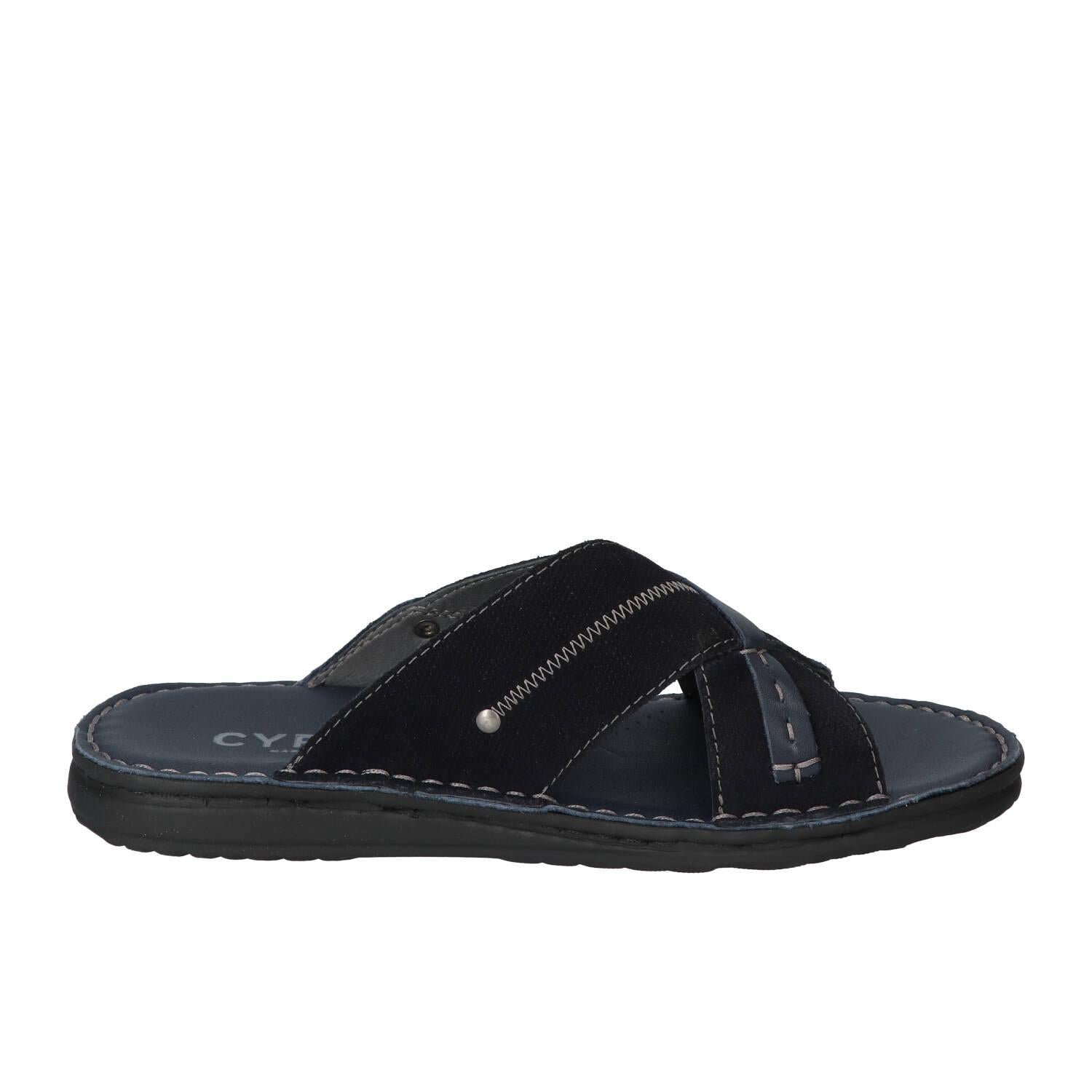 Slippers, Blauw