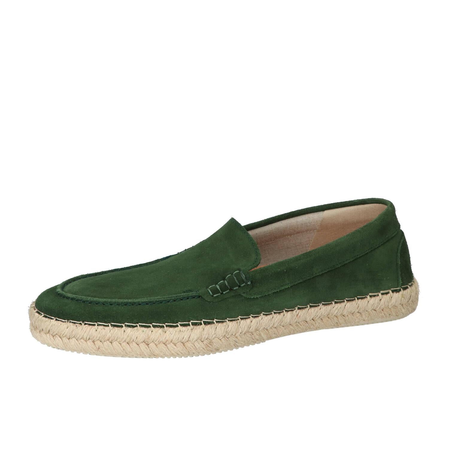 Chaussures à enfiler, vert