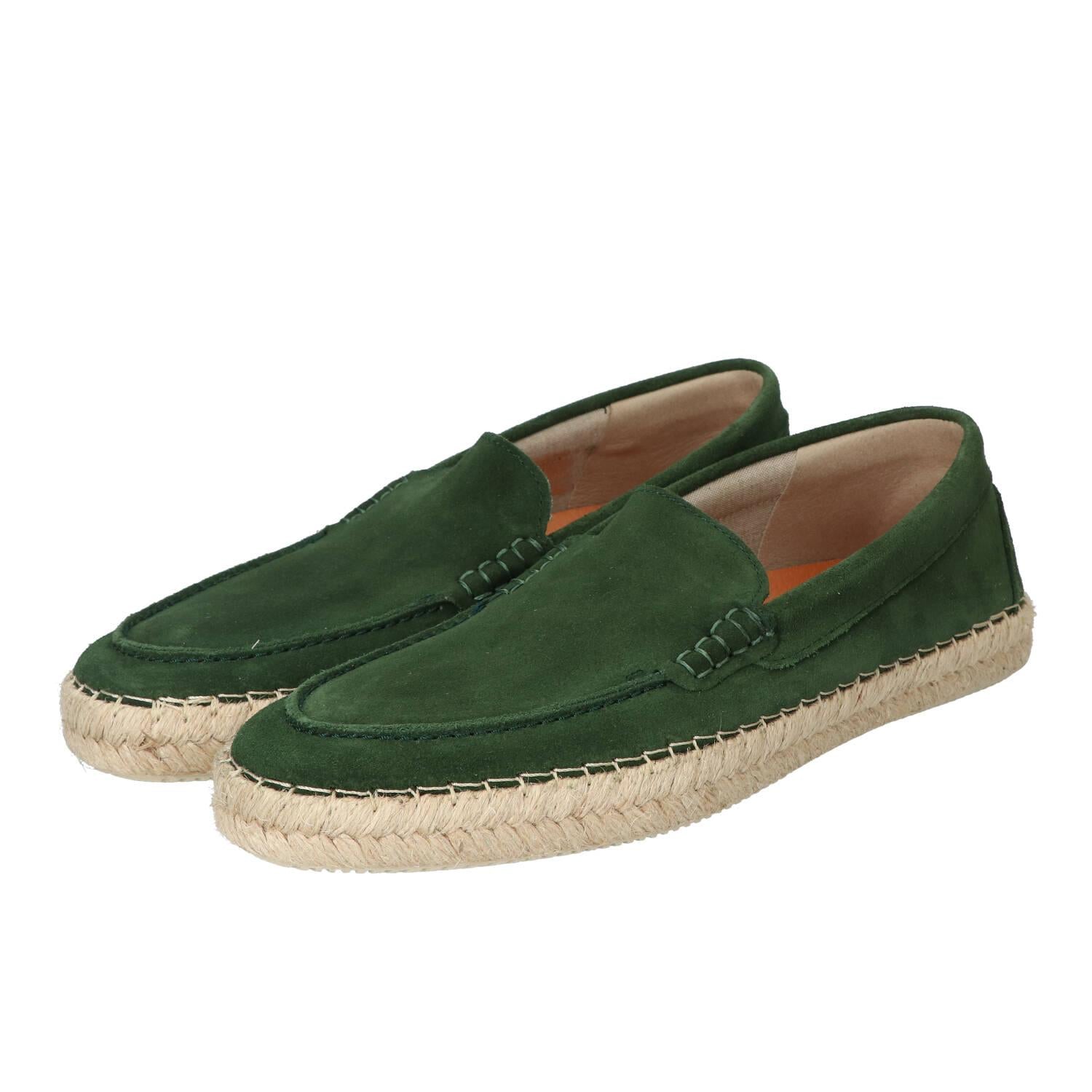 Chaussures à enfiler, vert