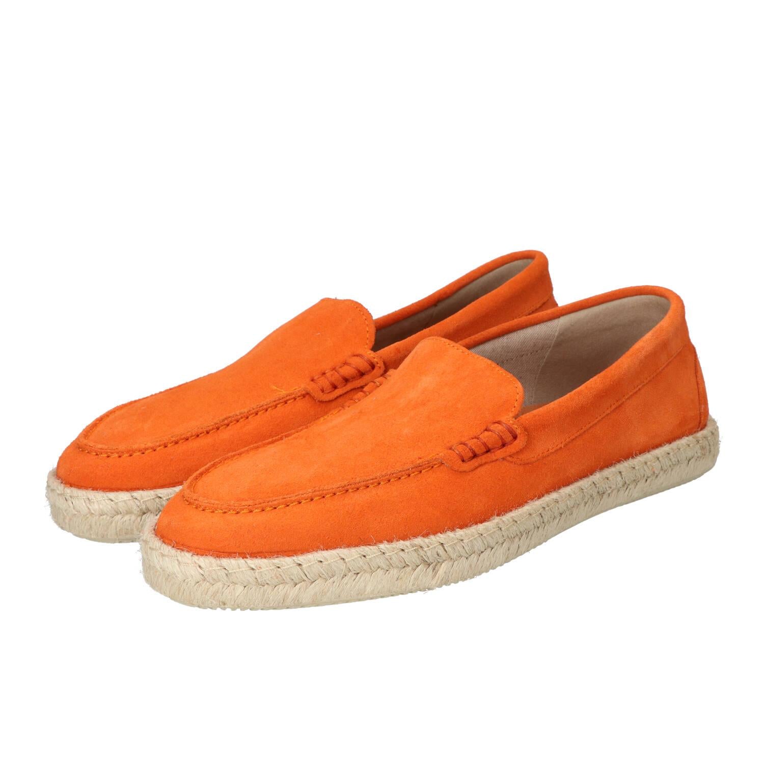 Chaussures à enfiler, Orange