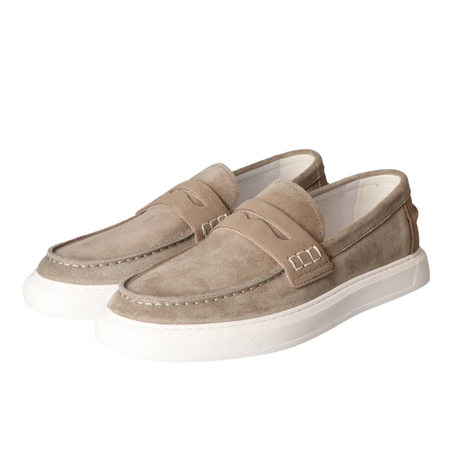Chaussures à enfiler, Taupe
