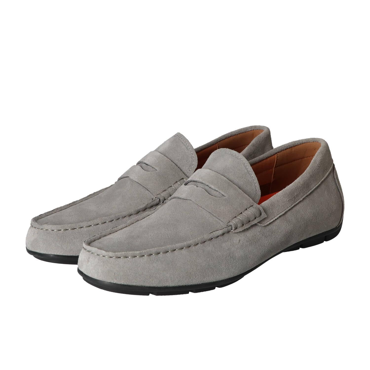 Chaussures à enfiler, gris