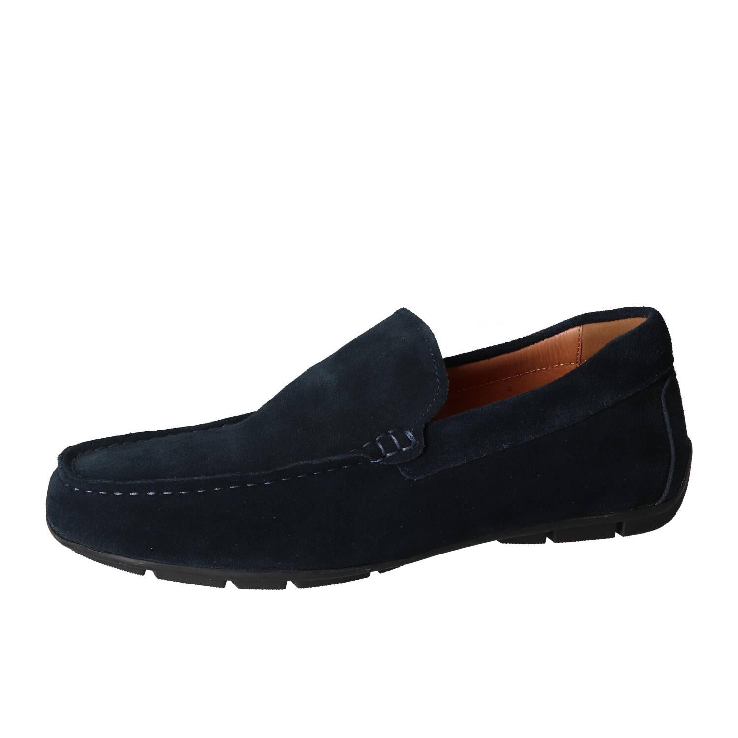 Chaussures à enfiler, Bleu
