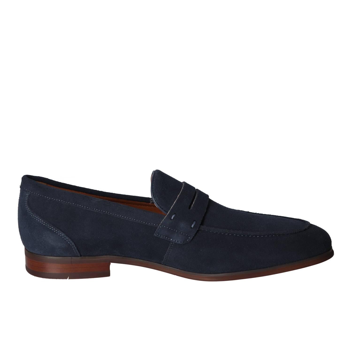 Chaussures à enfiler, Bleu