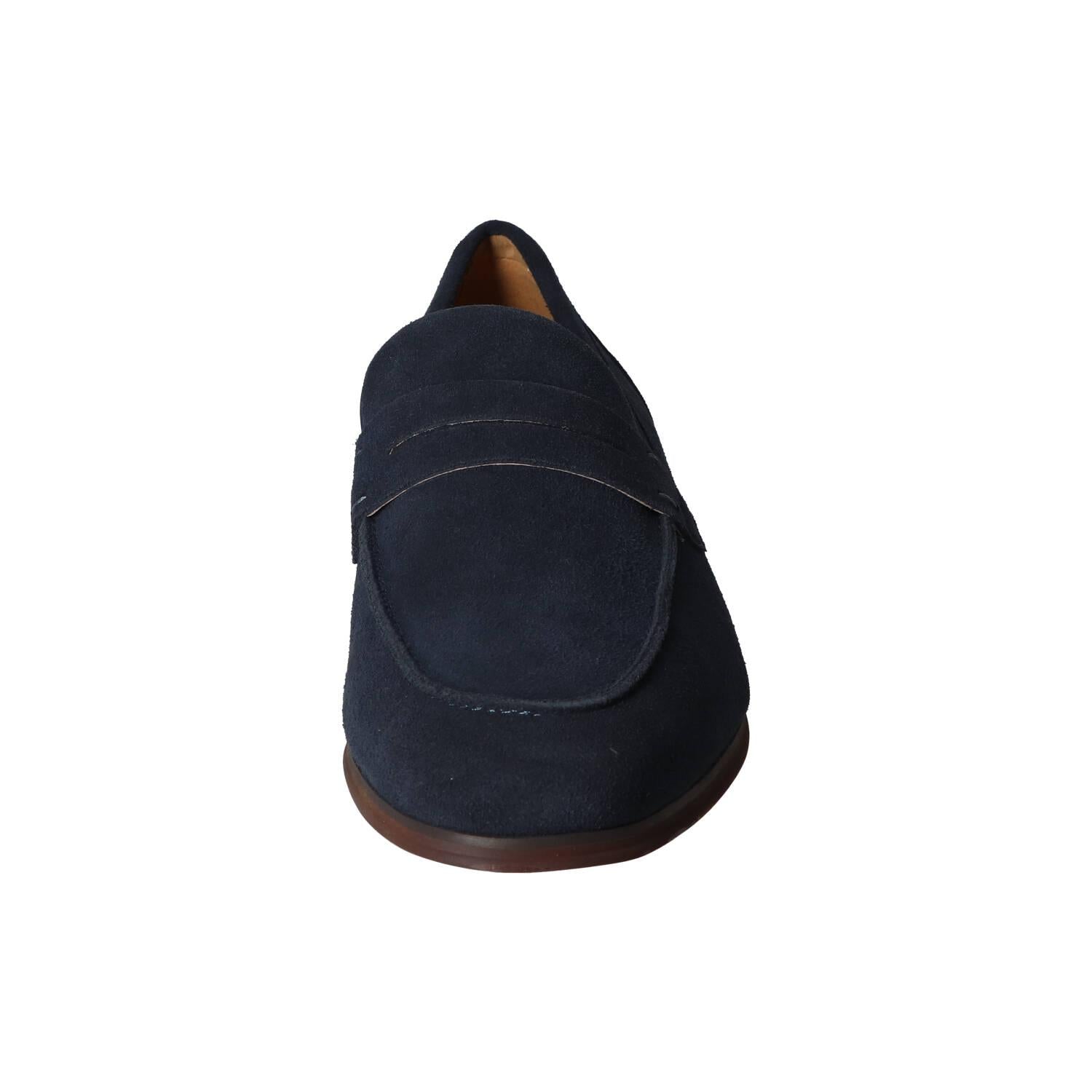 Chaussures à enfiler, Bleu
