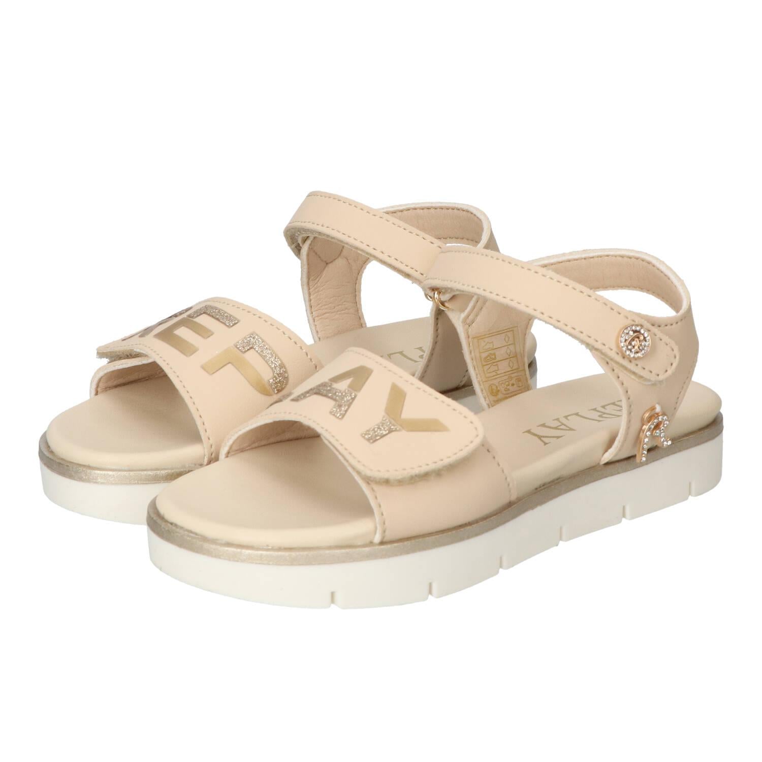 Sandalen, Lichtbeige