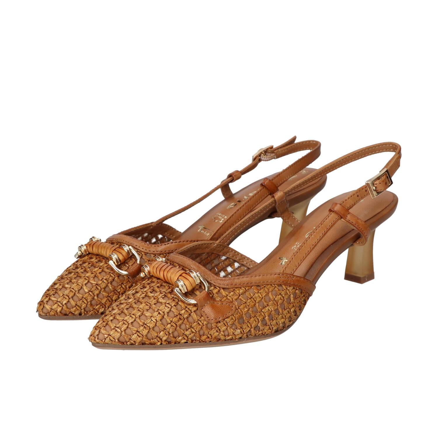 Slingback, Cognac
