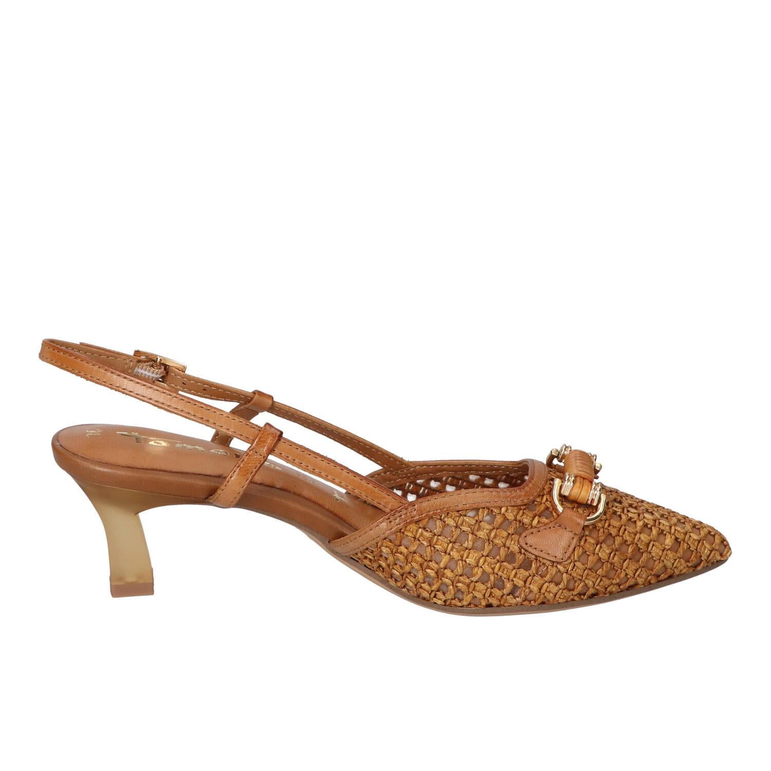 Slingback, Cognac