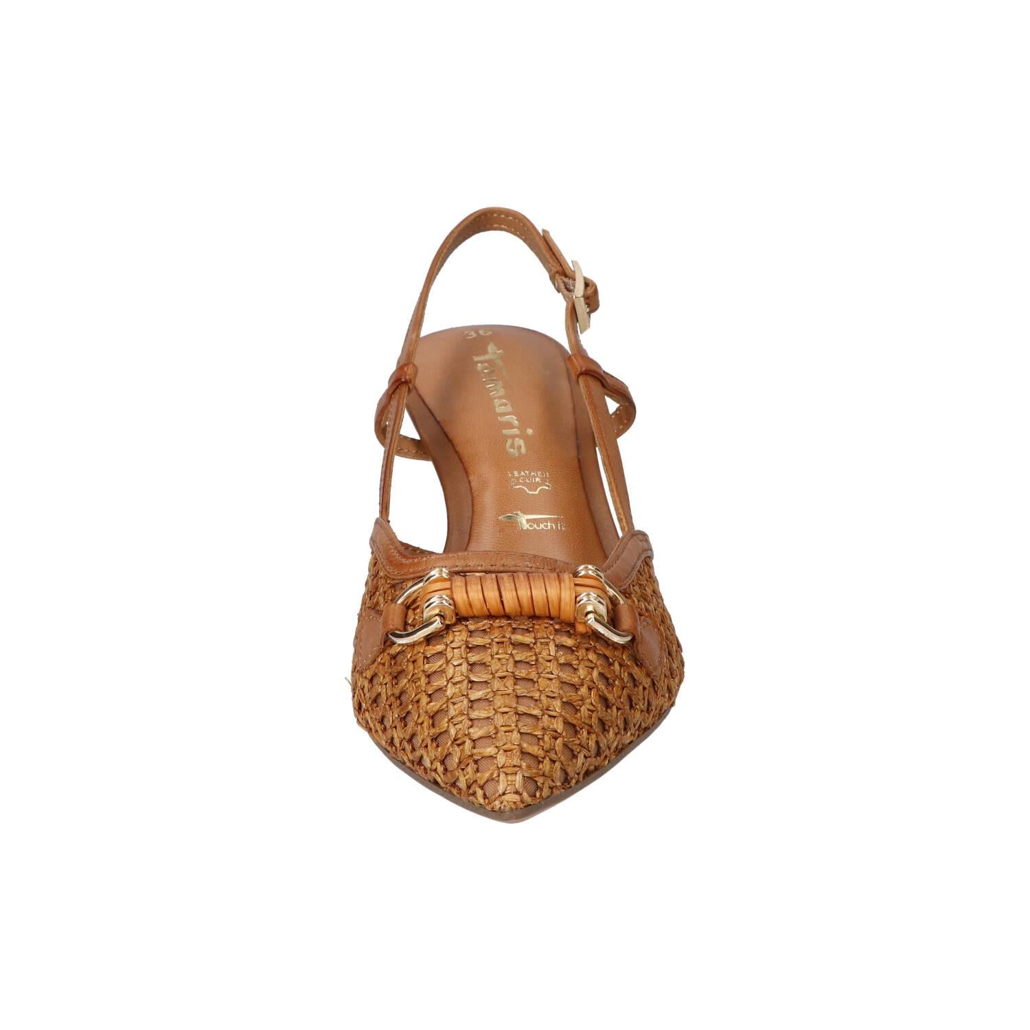 Slingback, Cognac