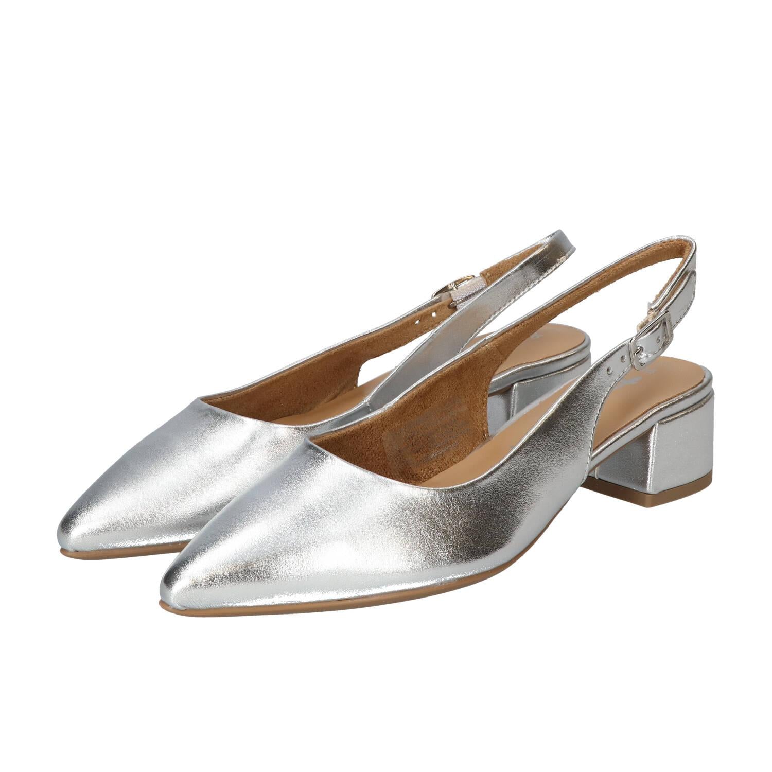 Slingback, Zilver