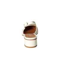 Slingback, blanc cassé