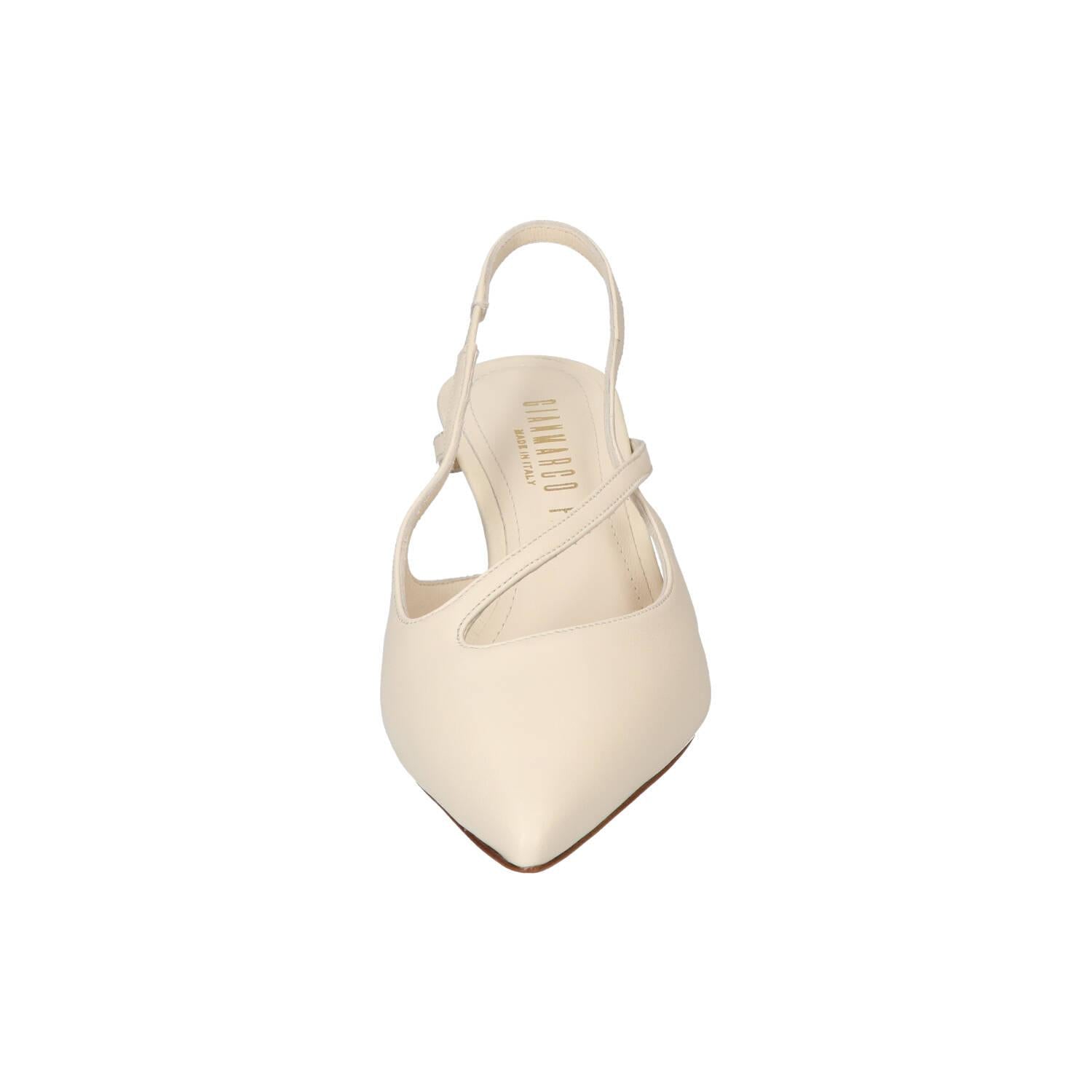 Slingback, beige clair