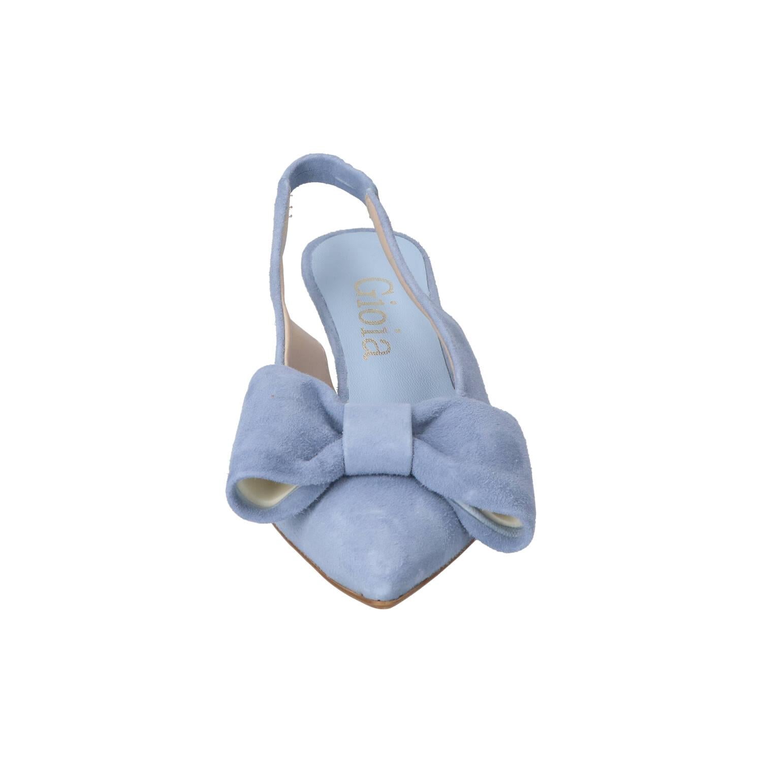 Slingback, Lichtblauw