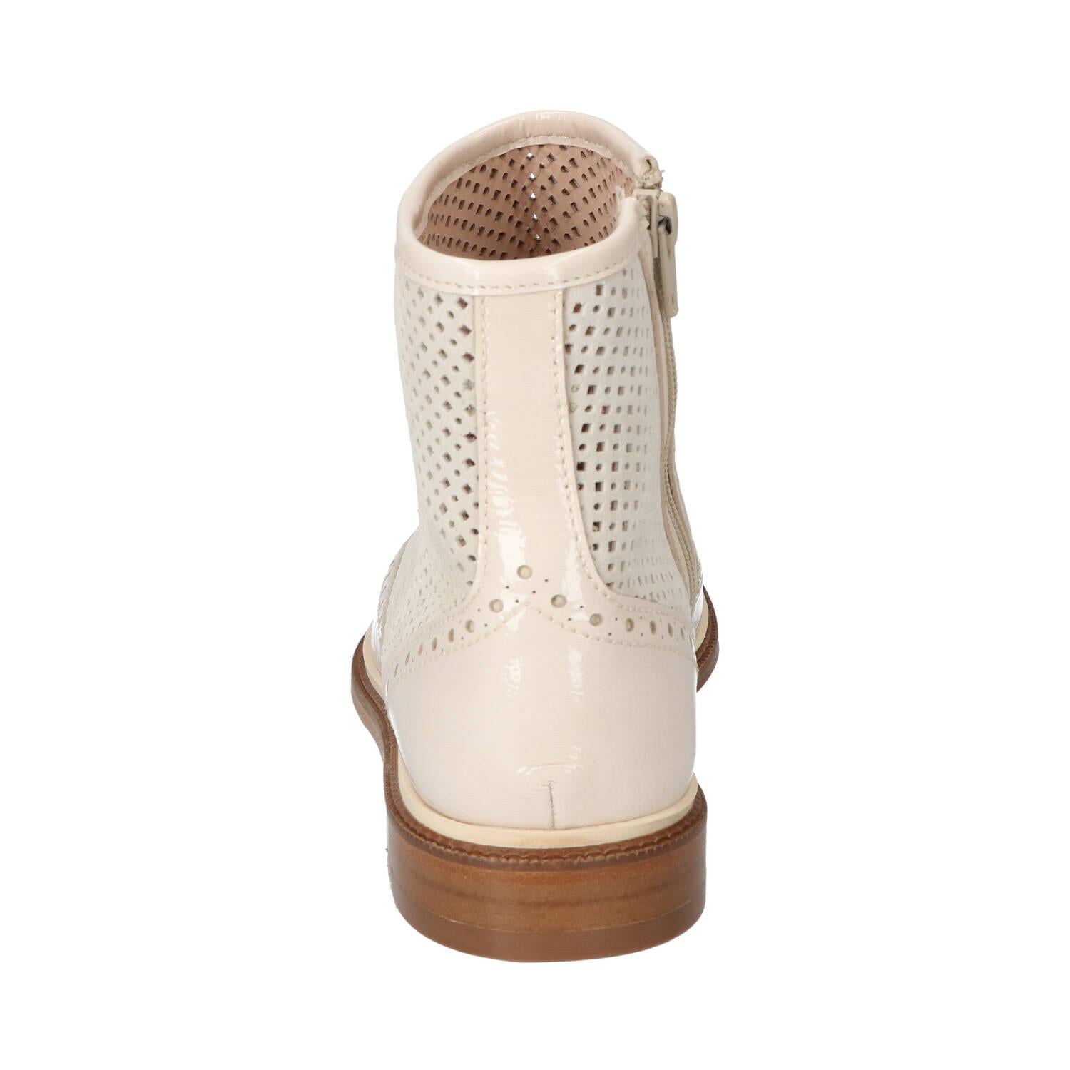 Bottines, Beige Clair