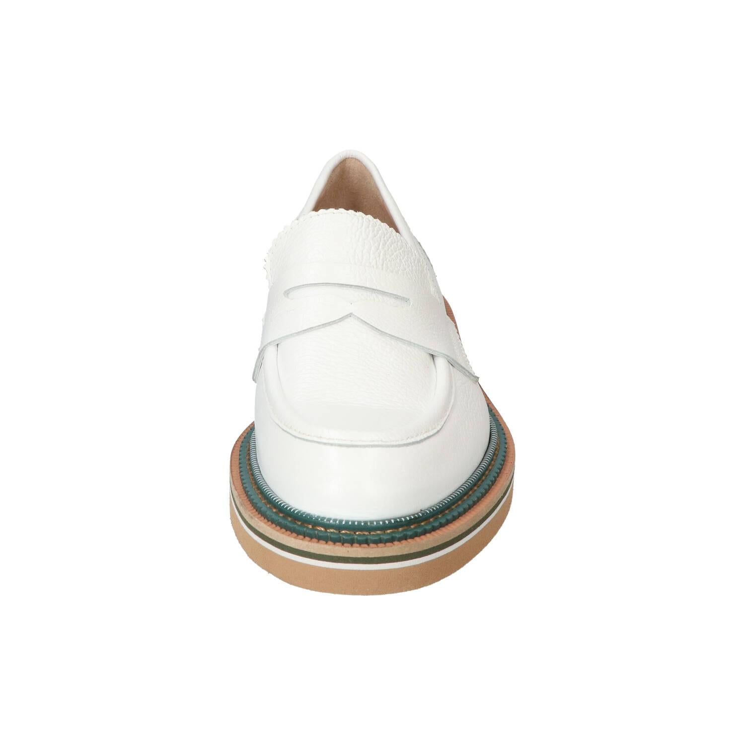 Chaussures à enfiler, Blanc