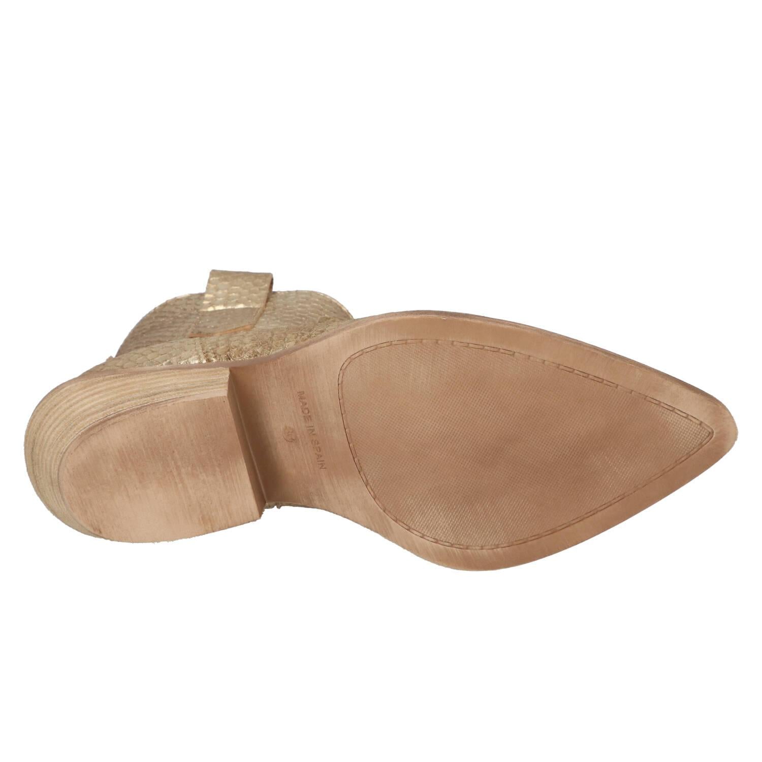 Booties, Goud