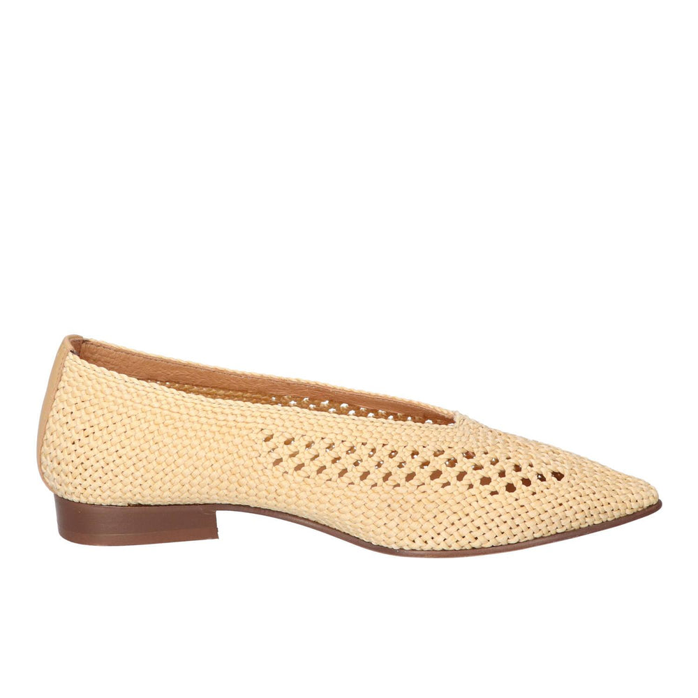 Chaussures à enfiler, Beige clair