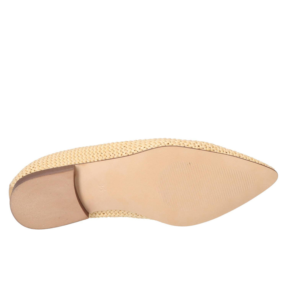Chaussures à enfiler, Beige clair
