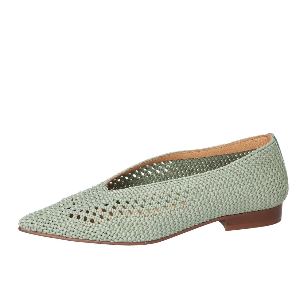 Chaussures à enfiler, vert