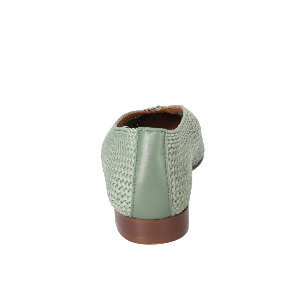 Chaussures à enfiler, vert