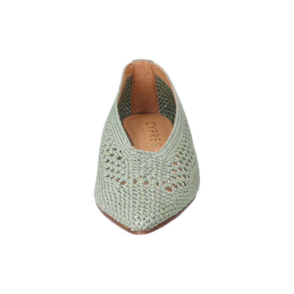 Chaussures à enfiler, vert
