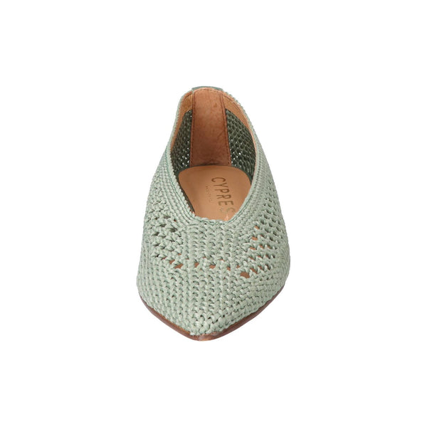 Chaussures à enfiler, vert