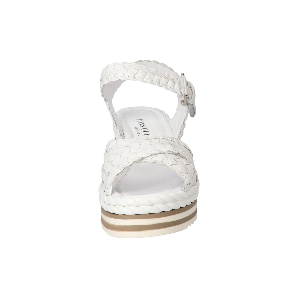 Sandalen, Wit