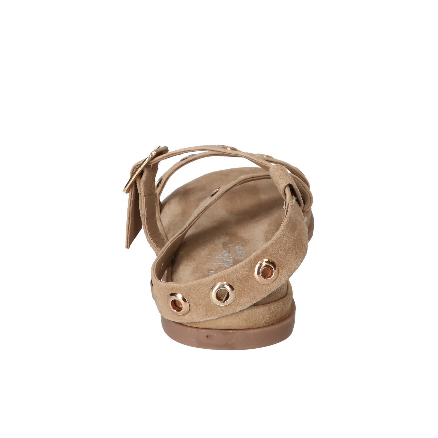 Sandalen, Taupe