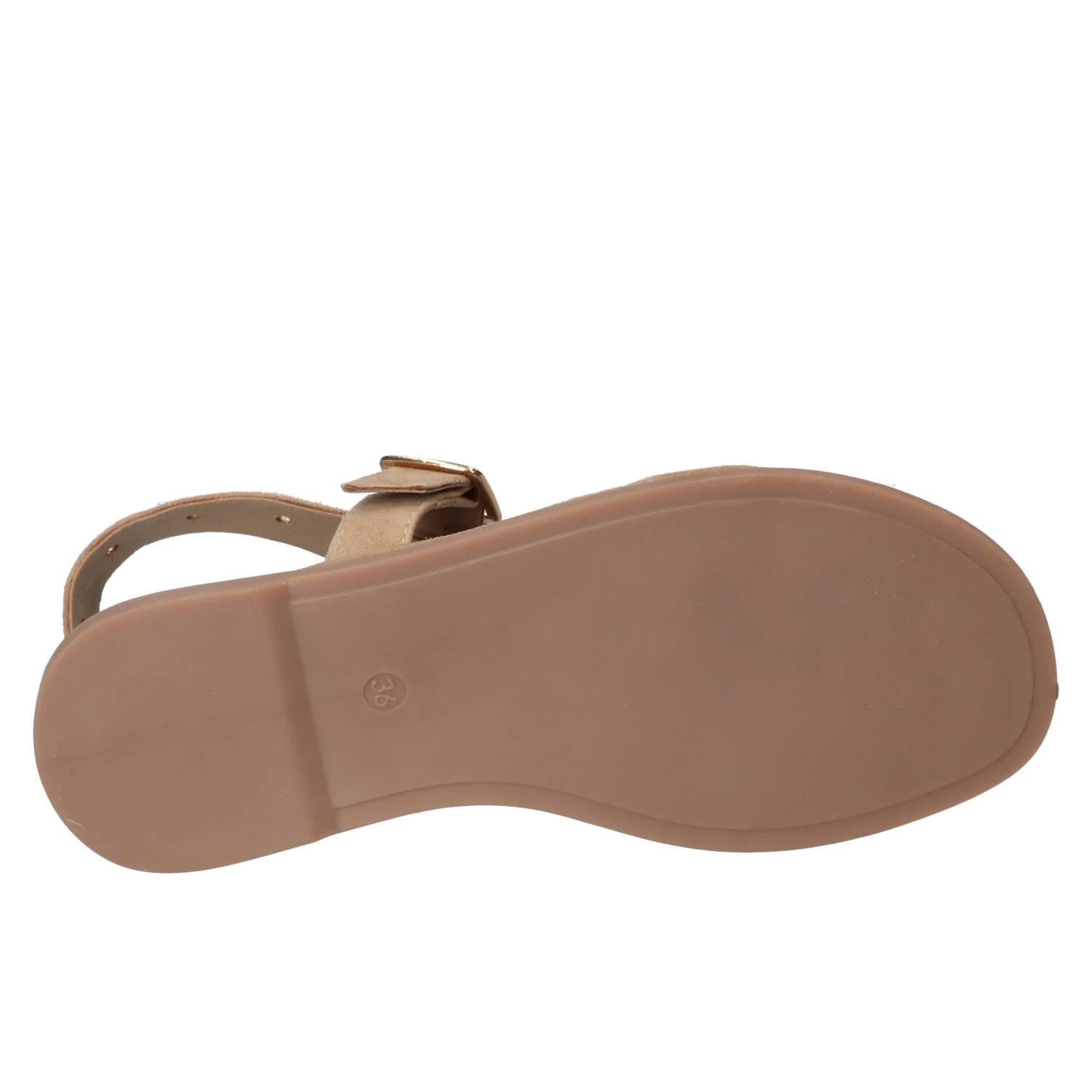 Sandalen, Taupe