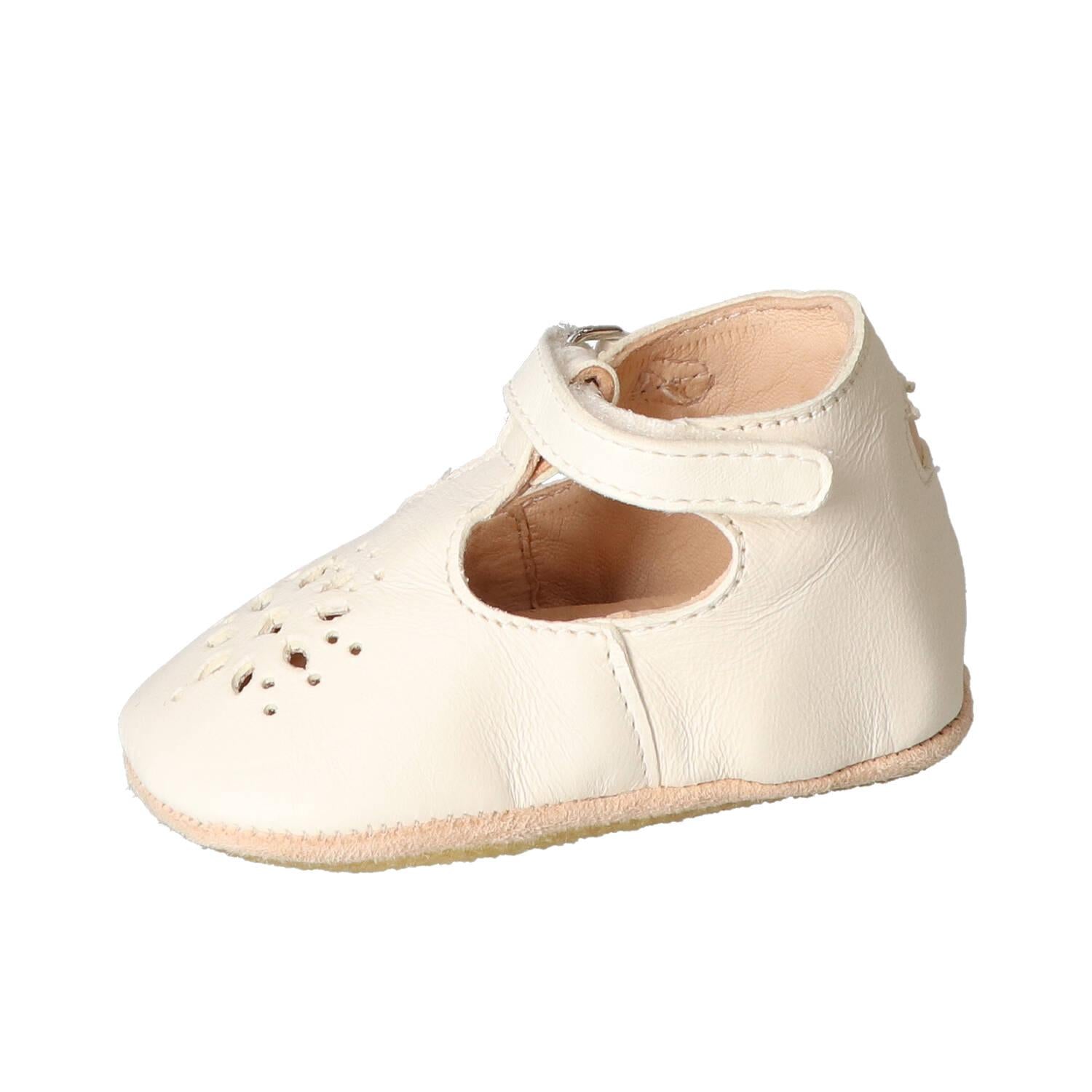 Chaussons, blanc cassé