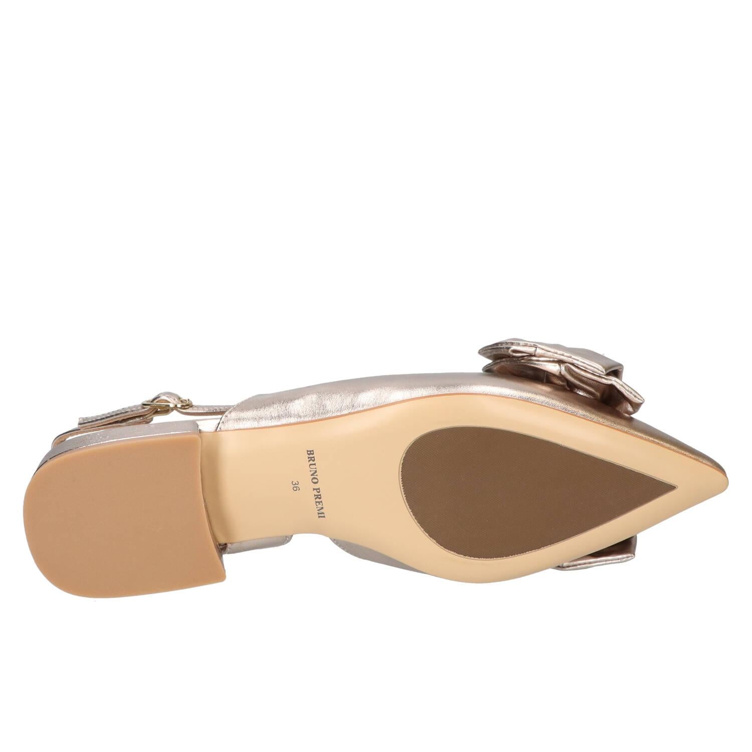 Slingback, Goud