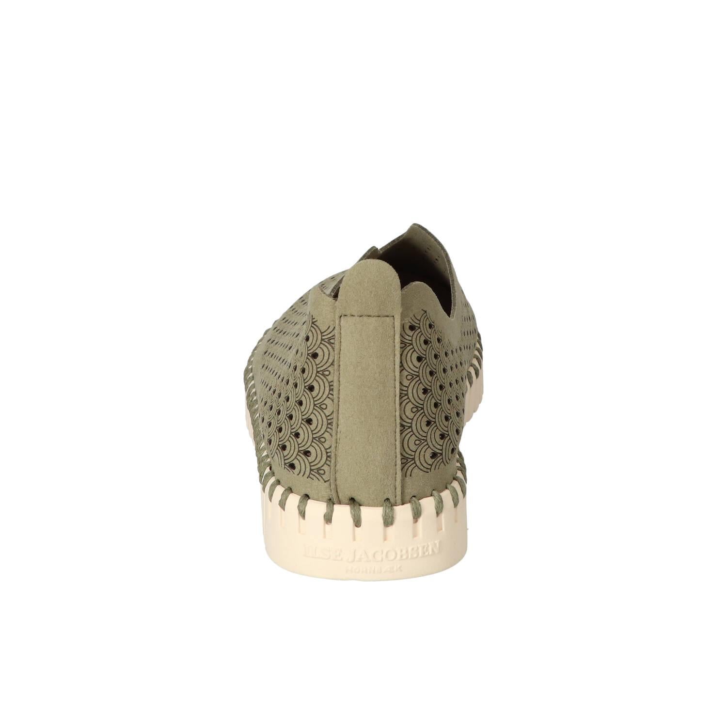 Chaussures à enfiler, vert