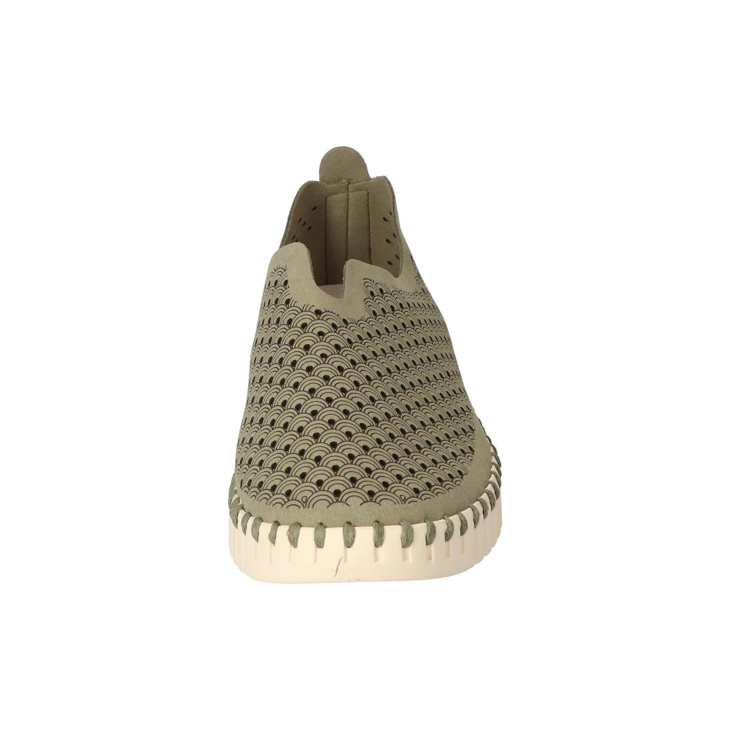 Chaussures à enfiler, vert
