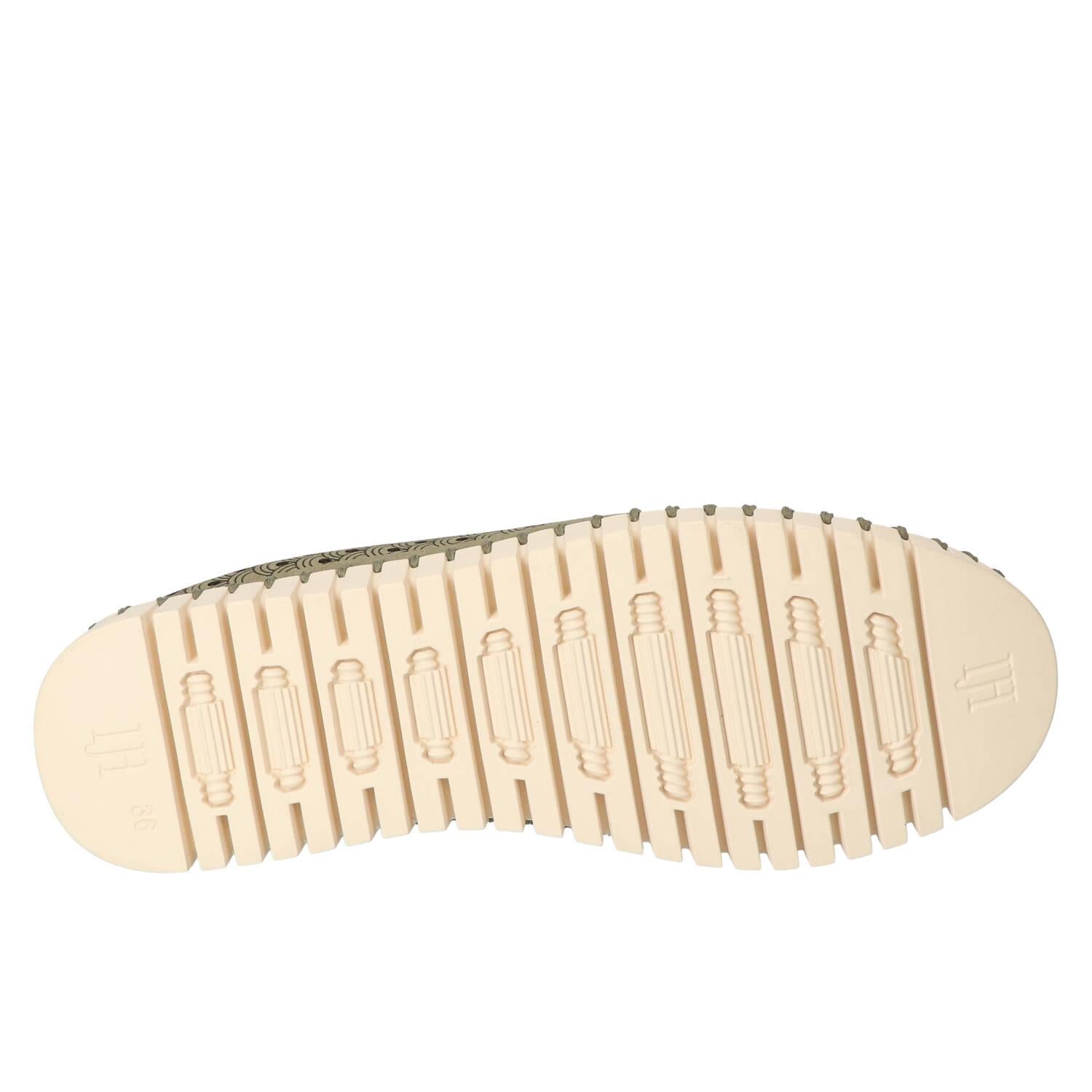 Chaussures à enfiler, vert