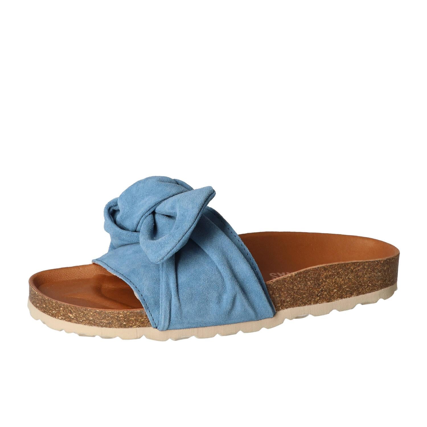 Slippers, Blauw