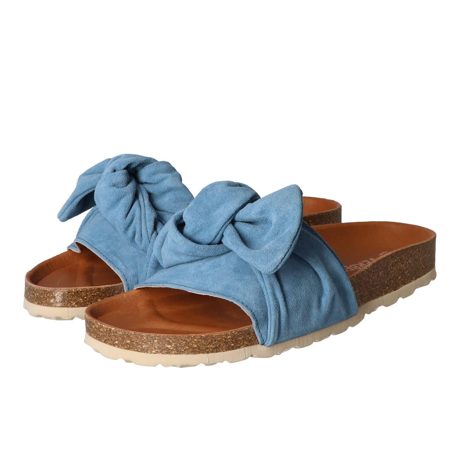 Slippers, Blauw